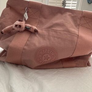 Kipling carryall overnight bag